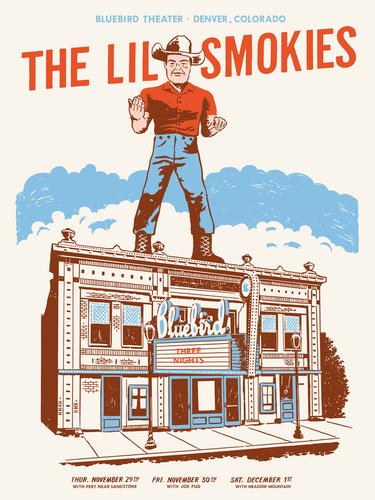 2018 Bluebird Theater Poster