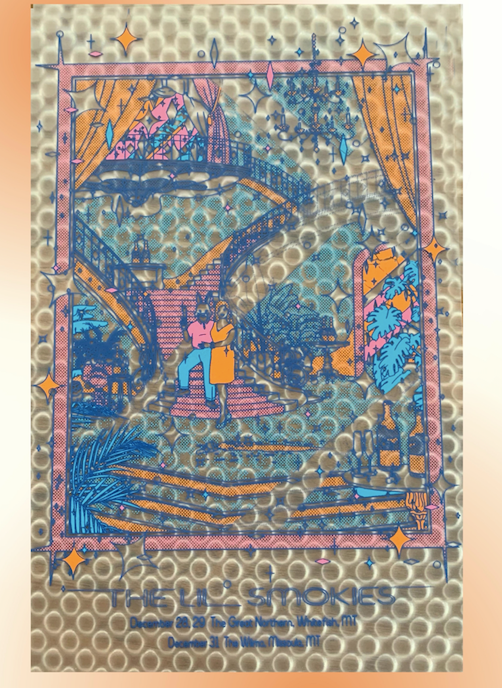 2021 New Year's Eve Poster (lenticular paper).